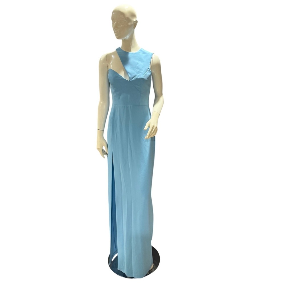 Amanda Uprichard Blue Maxi Dress (Size M)